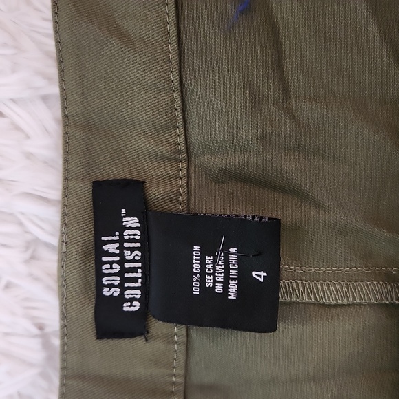 Hot Topic Social Collision Green Zip-Off Maxi Skirt Plus Size - Picture 13 of 16